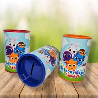 10 Cofrinhos Personalizados Festa Bolofofos em Oferta na Shopee