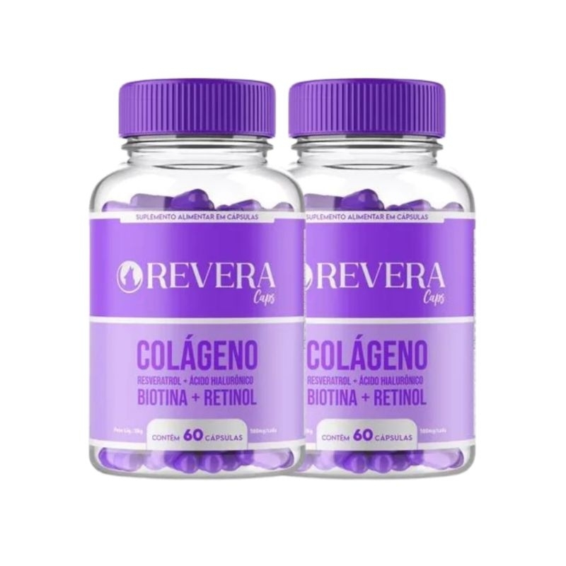 Revera Caps 2 Pote de 60 cápsulas Original em Oferta na Shopee