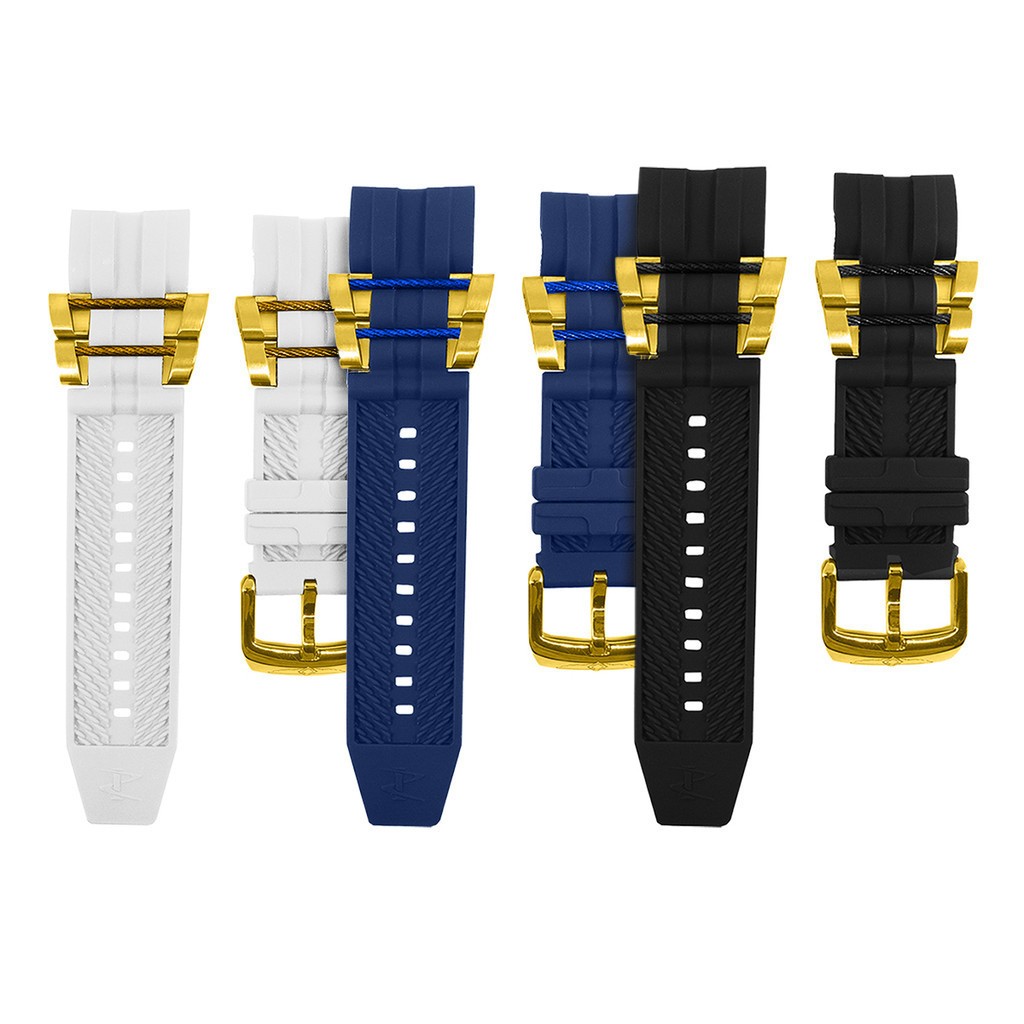 Pulseira Borracha Invicta Bolt Zeus Completa