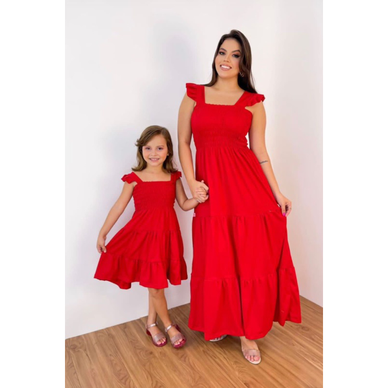 Vestido Tal Mãe Tal Filha em Oferta Shopee 2025