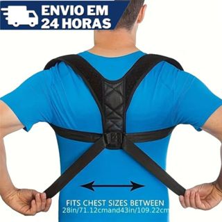 Corretor Ajustável Postura Coluna Lombar Regula Cinta Colete em Oferta na Shopee