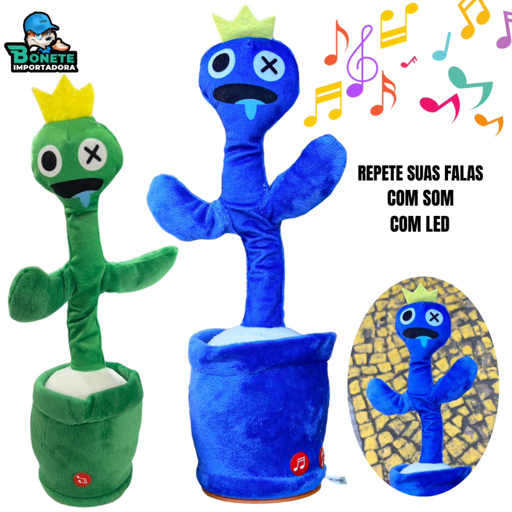 Cacto Dançante e Falante – Imita Voz, Toca Músicas e Recarregável em Oferta na Shopee
