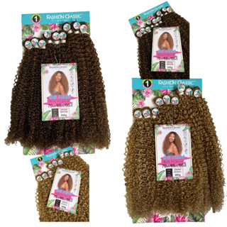 Cabelo Lindona 70cm FASHION CLASSIC Cabelo Cacheado Bio Fibra. em Oferta na Shopee
