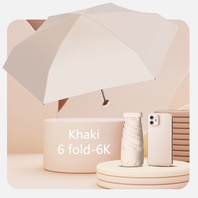 Mini Guarda Chuva de sol Portátil 14cm em Oferta na Shopee