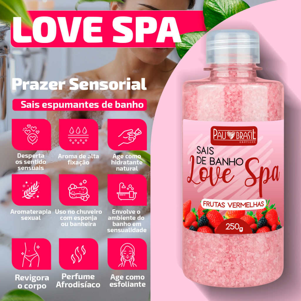 SAIS DE BANHO AFRODISÍACOS PARA BANHEIRA DE HIDROMASSAGEM JACUZZI CHUVEIRO PAU BRASIL