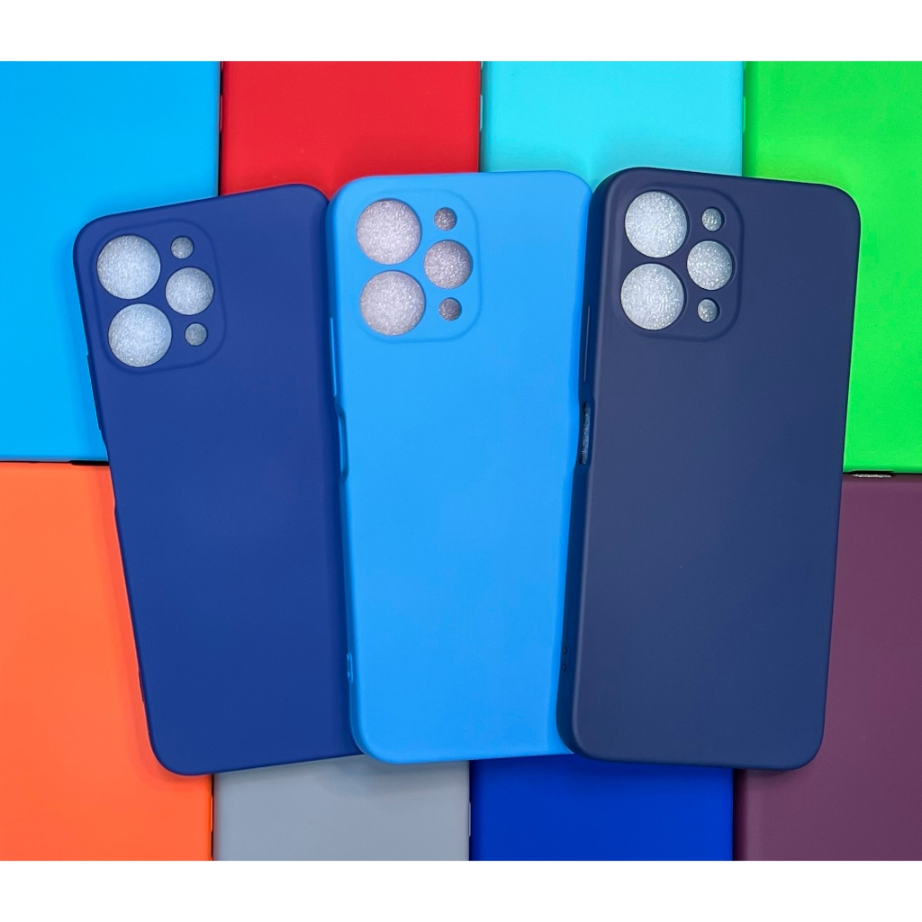 Kit capa + película  de vidro 3D Xiaome Redmi 12 4G Ou apenas capinha silicone  Aveludado em Oferta na Shopee