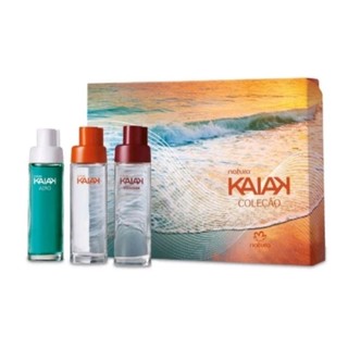 Miniaturas Kaiak Feminino 25ml cada. Escolha entre: Kaiak Tradicional 25ml, Kaiak Aventura 25ml ou Kaiak Aero 25ml
