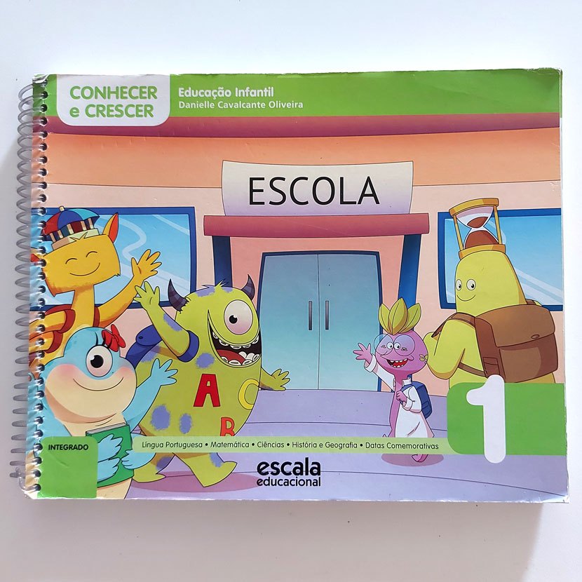 Livro Conhecer E Crescer Educação Infantil Volume 1 Danielle Cavalcante Oliveira 4ª Ed 2013