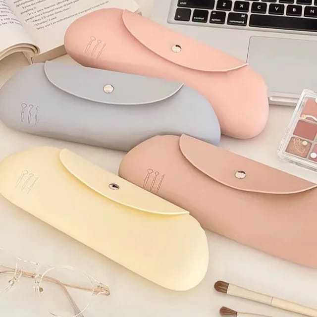 bolsa para guardar pincéis de silicone - IDADE FLORIDA - em Oferta na Shopee