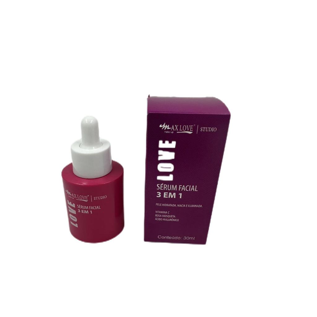Sérum Facial 3 Em 1 Max Love em Oferta na Shopee