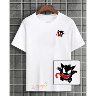 Camisa Camiseta Masculina Basica Blusa Streetwear 100% algodão Gengar Venom em Oferta na Shopee
