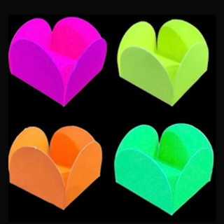 200 forminha 4 Pétalas para doces FESTA NEON KIT 04 CORES OFF em Oferta na Shopee