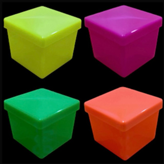 40 Caixinha lembrancinha neon 4x4 cm MISTA em Oferta na Shopee