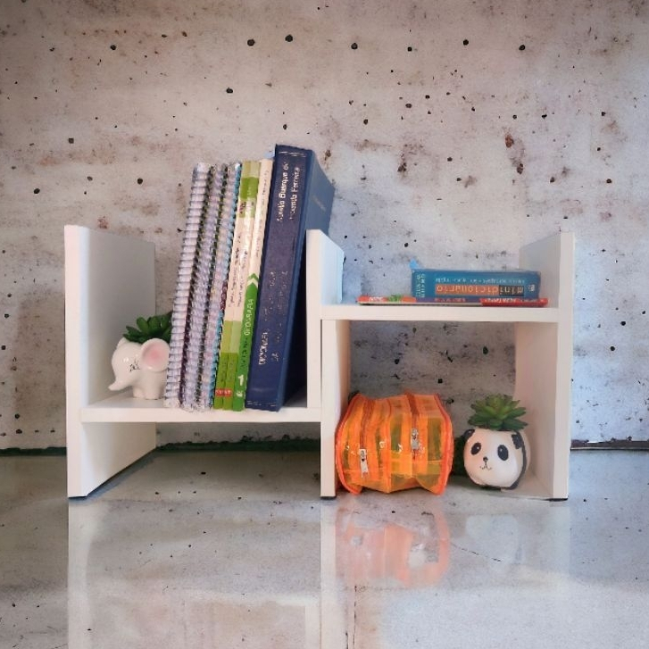 Nicho Organizador 20cm De Profundidade Ajustável Para Mesa Livros Escritório Quarto Cozinha em Oferta na Shopee