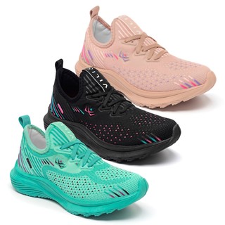 Kit 3 Tênis Feminino Vili Neon Esportivo Caminhada Academia em Oferta na Shopee