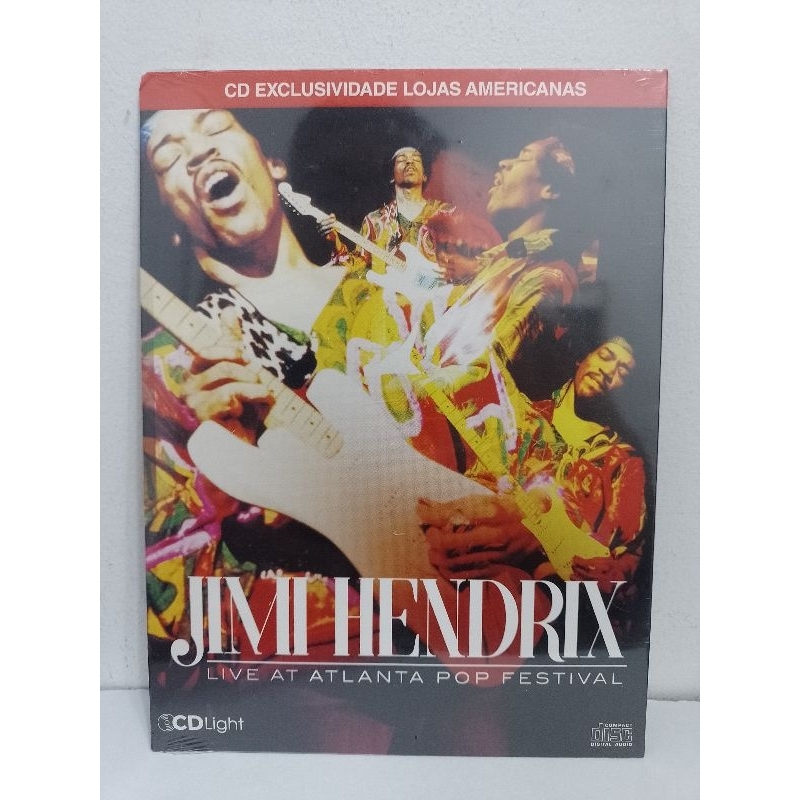 Cd Jimi Hendrix Live At Atlanta Pop Festival (lacrado)