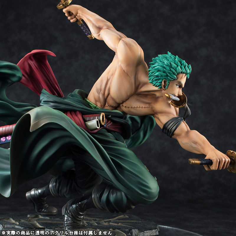 Action Figure Roronoa Zoro One Piece Boneco Figura De Ação
