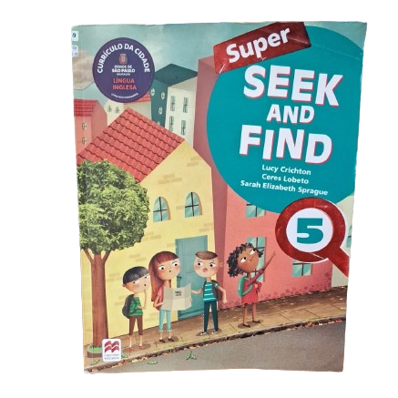Livro Super Seek and Find 5; Lucy Crichton; Ceres Lobeto