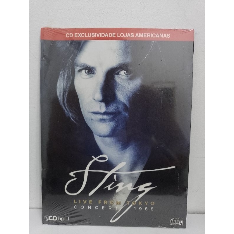 Cd Sting Live From Tokyo Concert 1988 (lacrado)