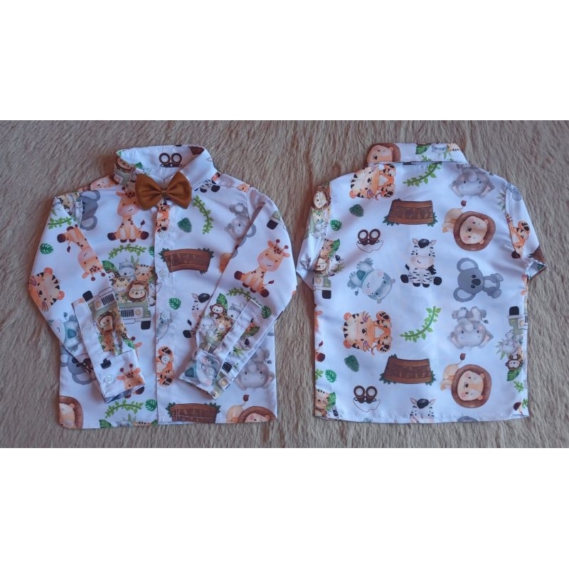 Detalhes do CONJUNTO TEMÁTICO SAFÁRI AQUARELA INVERNO ROUPA FRIO CALÇA INFANTIL
