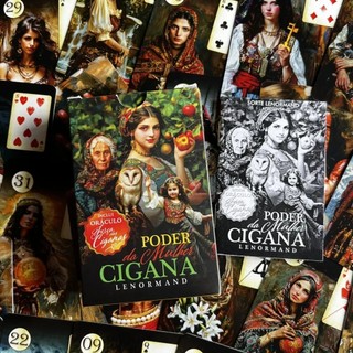 Poder da Mulher Cigana Lenormand + Oráculo Força das Ciganas