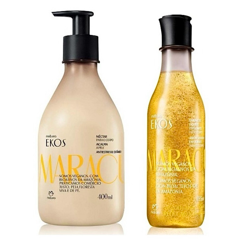 Kit Natura Ekos Maracujá (Hidratante e Esfoliante Corporal)