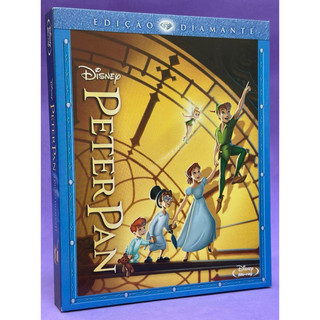 Blu-Ray Peter Pan (1953) Edição Diamante - Disney - Dublado e Legendado em Português BR