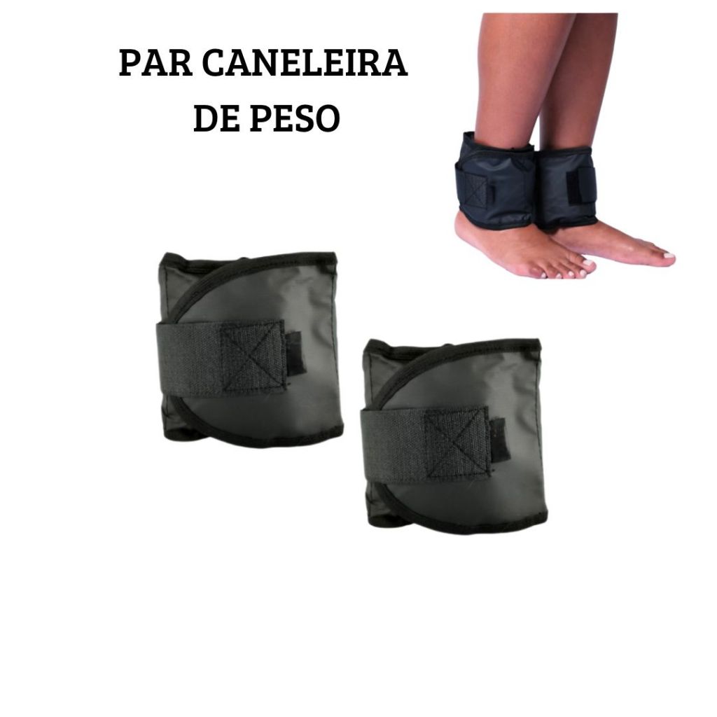 Par Caneleira Profissional Academia 1 Kg Ao 5 Kg - Peso De Perna Musculação Em Casa em Oferta na Shopee