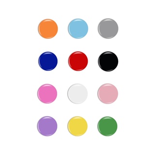 24 Imãs Coloridos p/ Geladeiras, Paineis Metálicos - Emoticons Fixadores Decorativos Magnéticos em Oferta na Shopee