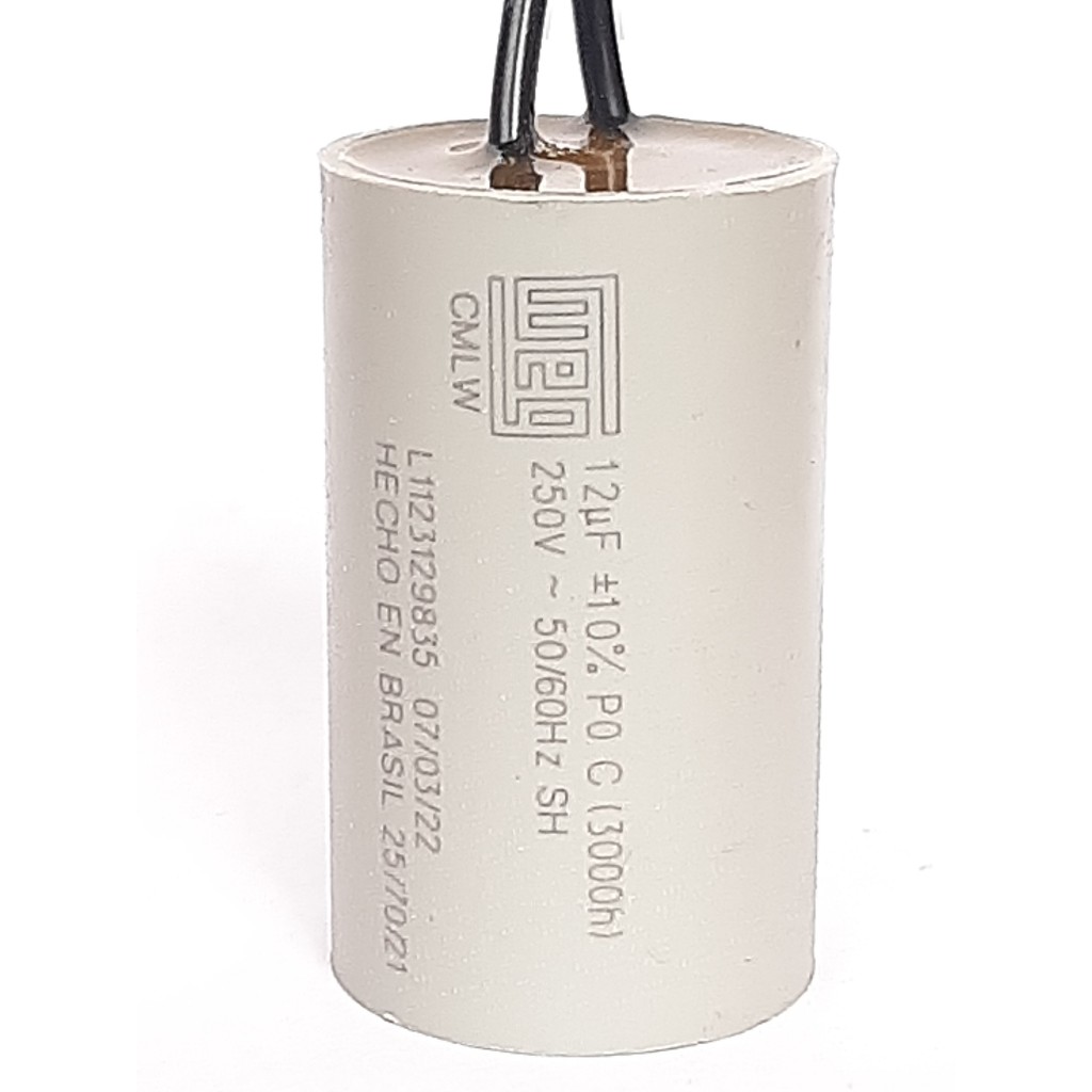 Capacitor Centrifuga Wanke 12uf+-10% Po C (3000h) 250v