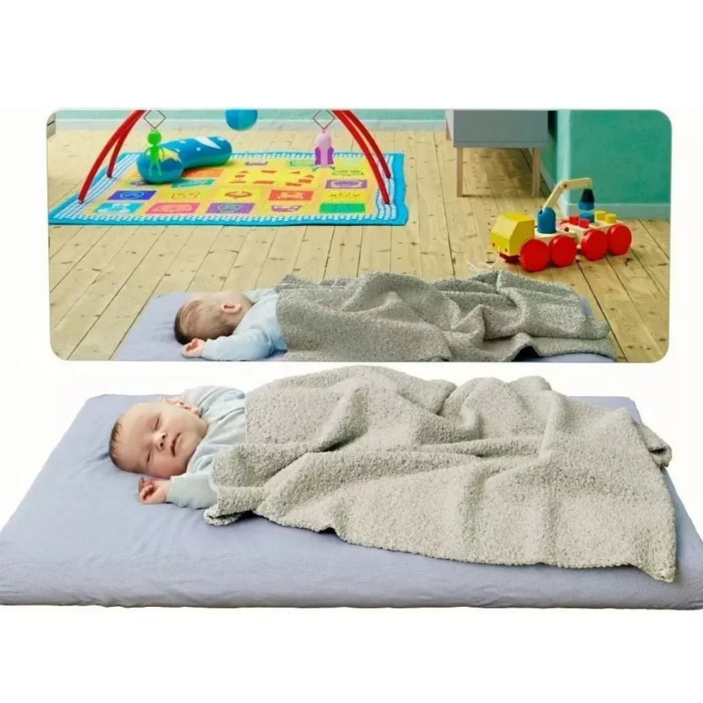 Espelho Para Bebe Seguro Acrílico 80 x 40 Decorativo Montessoriano