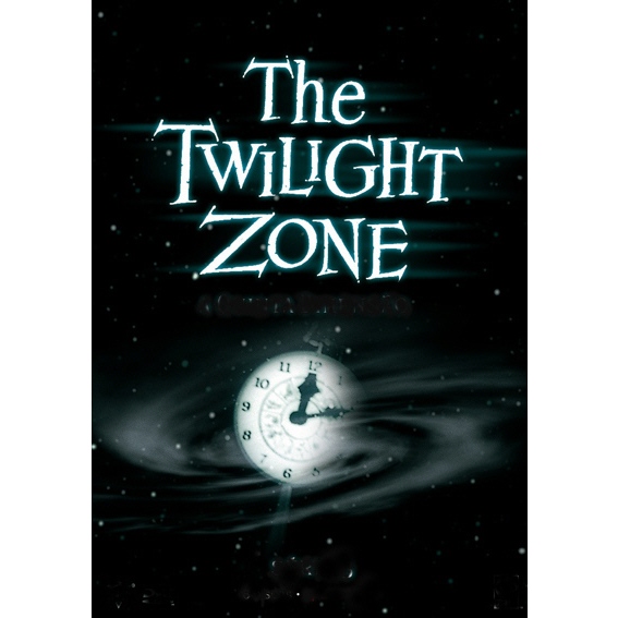Pôster  retrô   -  Twilight Zone -     Decora   -   33 Cm X 48 Cm