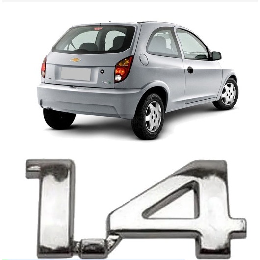 Emblema 1.4 Corsa Agile Meriva Prisma Cobalt Classic Onix Montana 2007 Em Diante...