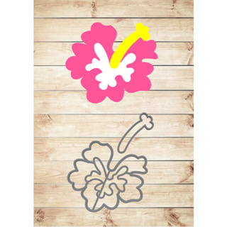 cortador hibisco 3cm em Oferta na Shopee