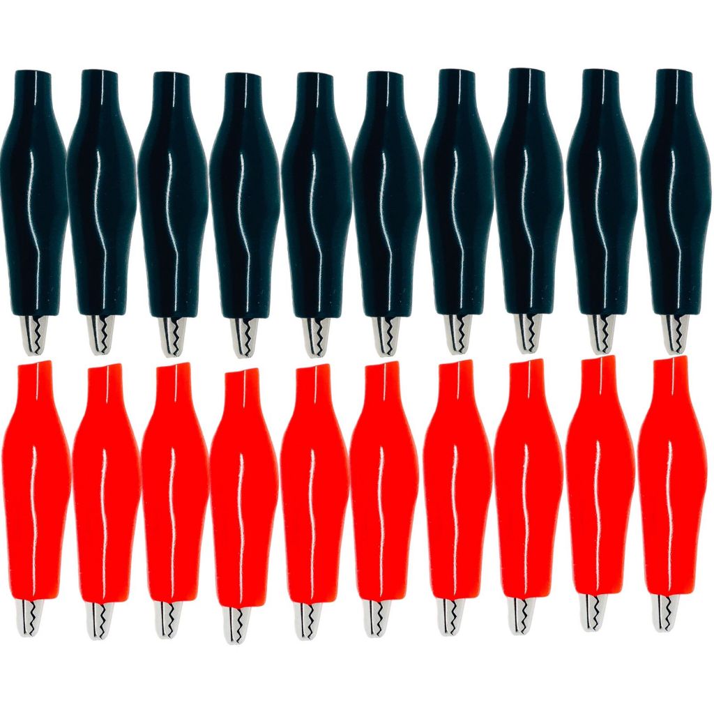 Kit 20 Mini Garra Jacare Jacarezinho Isolada 2.5cm 10 Pares