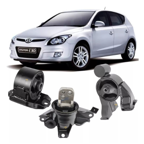 Kit 3 Calço Coxim Do Motor E Cambio Hyundai I30 2.0