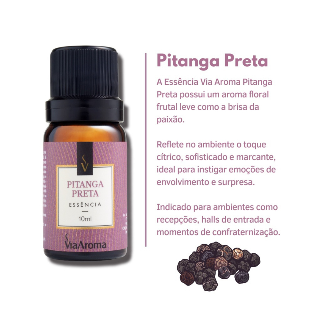 Essência Pitanga Preta 10ml - Mais Vendido Via Aroma