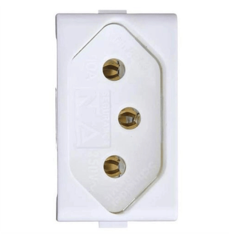 Modulo Tomada 2p+t 10a/20a 250v Branco Lunare Schneider