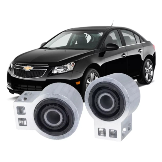 Par Bucha Traseira Bandeja Dianteira Gm Cruze 2012...