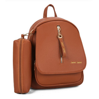 Mochila Bolsa Feminina Unissex Casual Escolar Trabalho Viagem Couro Sintéticos M001 DONG