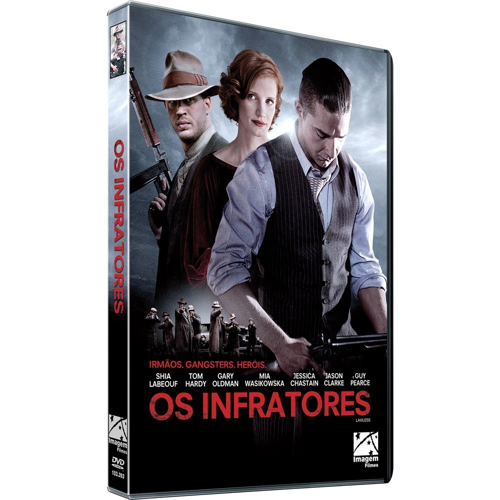 Os Infratores - (shia Labeouf-tom Hardy) - Dvd - Original