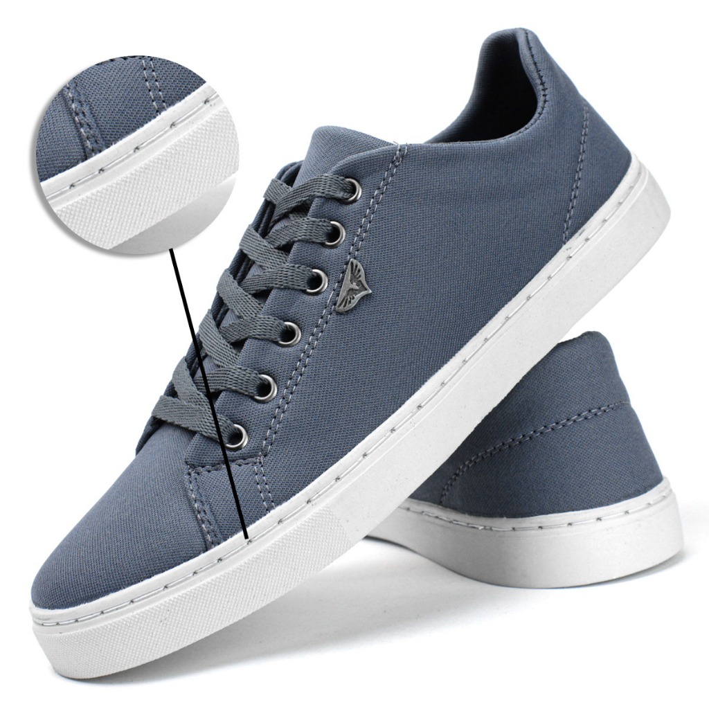 Sapatênis casual masculino estiloso e confortável Super Promoção