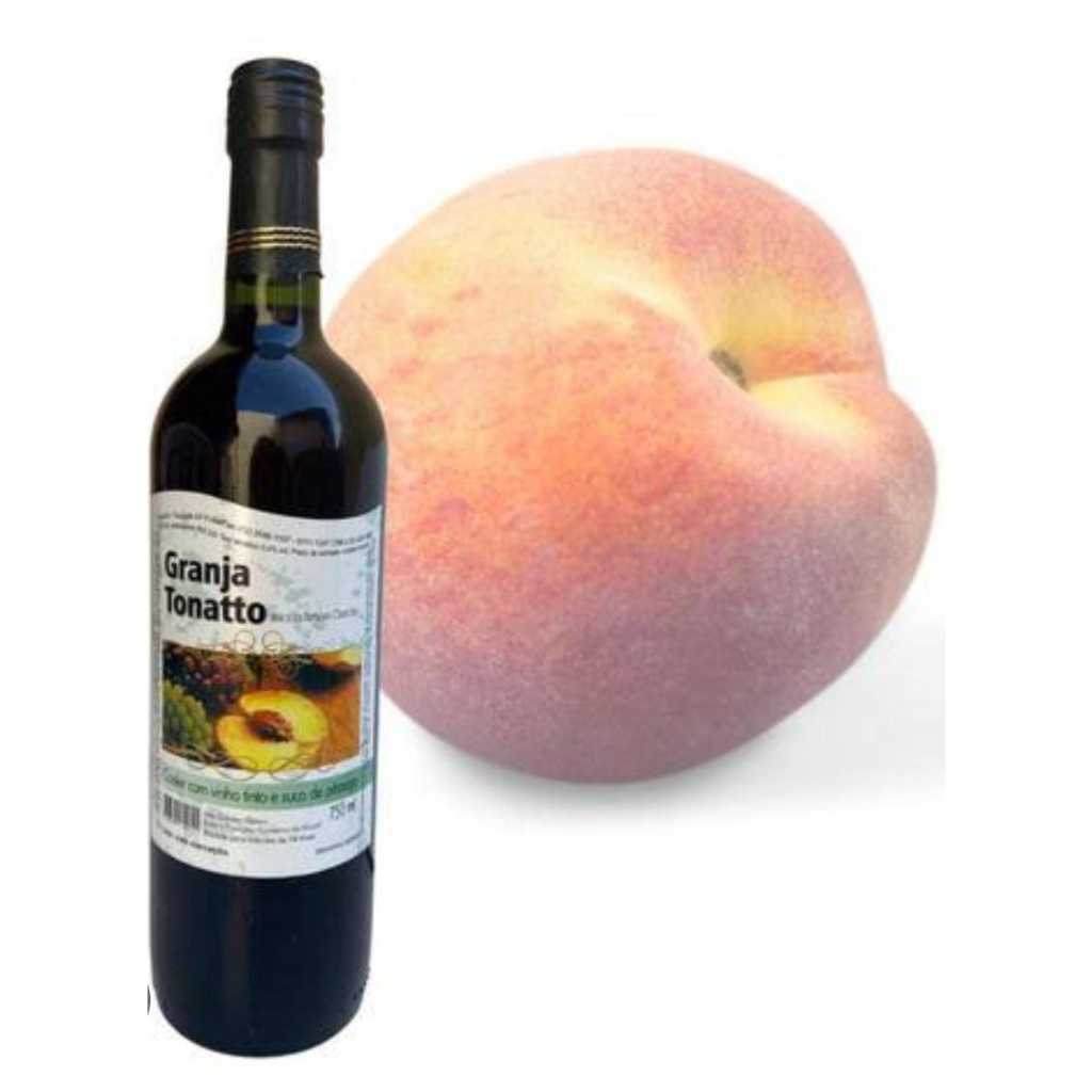 Vinho Granja Tonatto Pessego Tinto Suave 750ml em Oferta na Shopee