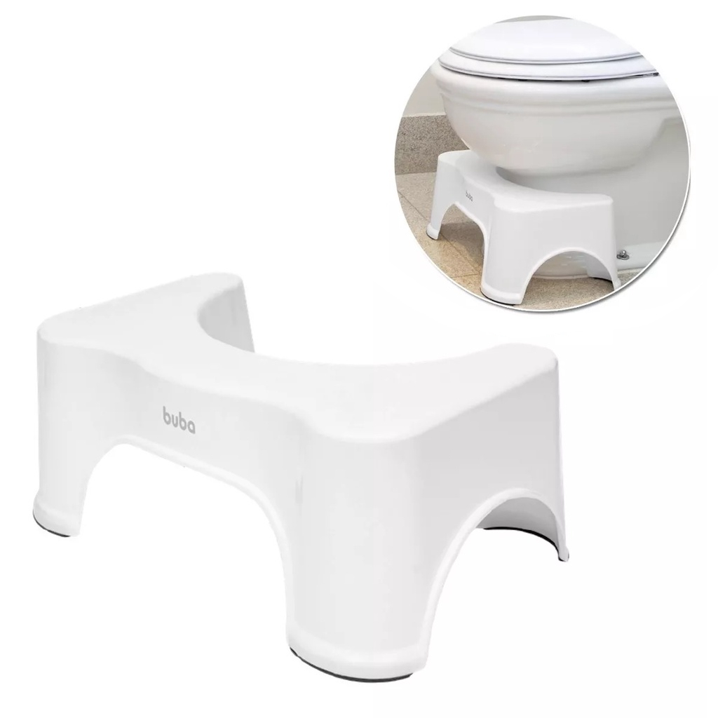 Banquinho Para Cócoras Apoio Para Os Pés Para Vaso Sanitário