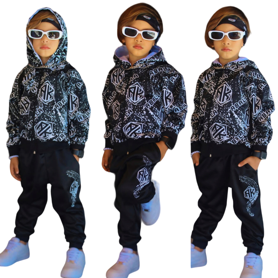 Conjunto Juvenil de Frio Masculino Infantil Kit 2 Peças Camisa e Calça 2023 em Oferta na Shopee