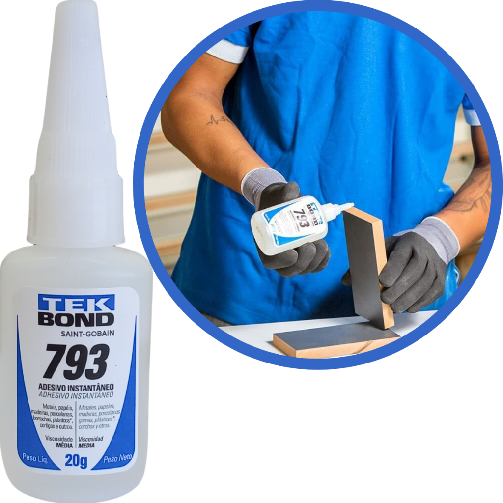 Adesivo Instantâneo Multiuso 793 20G 20571002804 Tek Bond em Oferta na Shopee