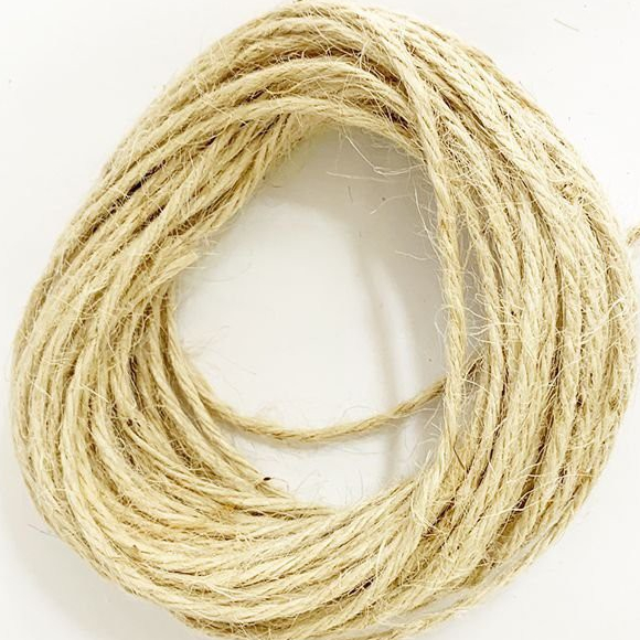 Cordão de Juta - 10 metros - EcoArt Embalagens - Rizzo Distribuidora em Oferta na Shopee