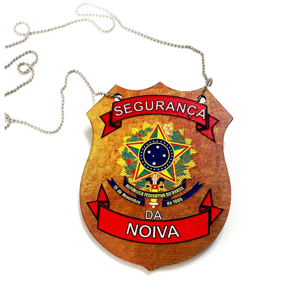 Distintivo Segurança da Noiva