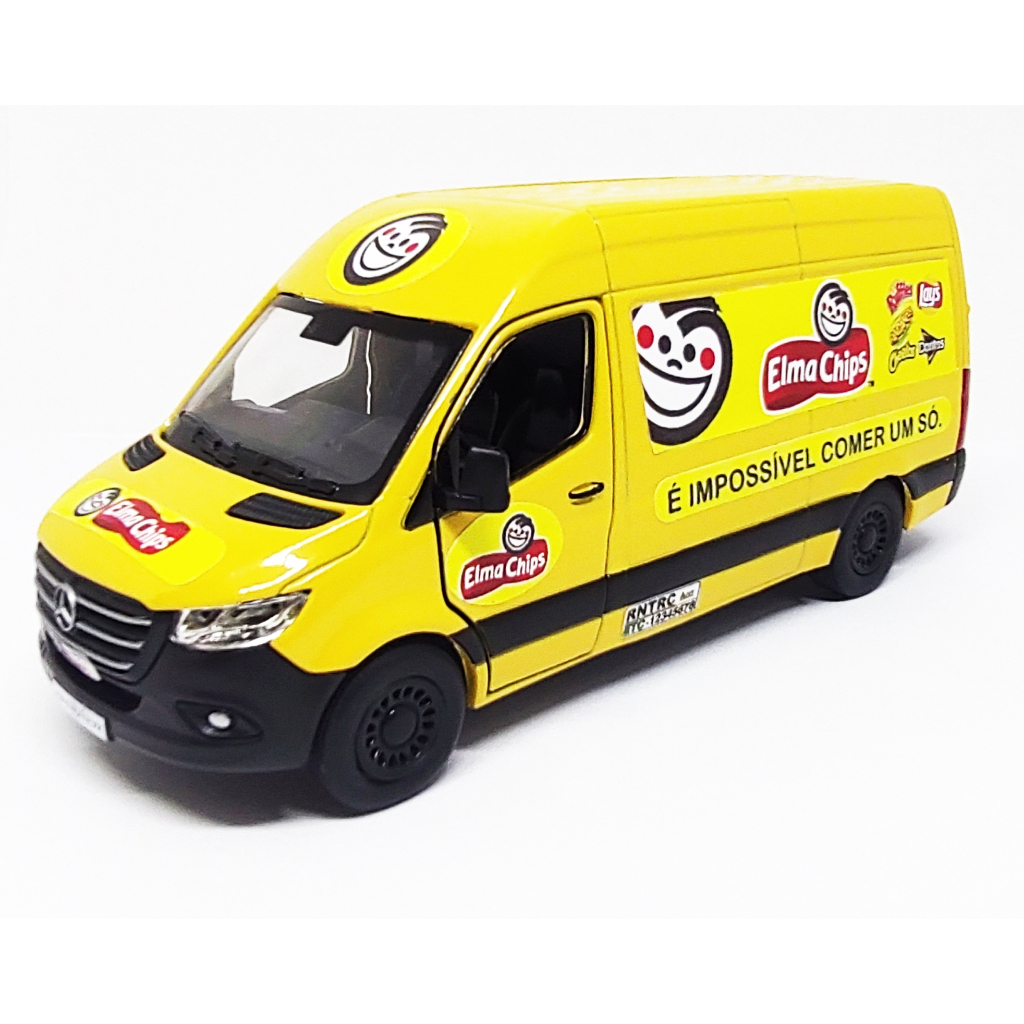 Miniatura Van Sprinter Elma Chips 1/48  12 cm