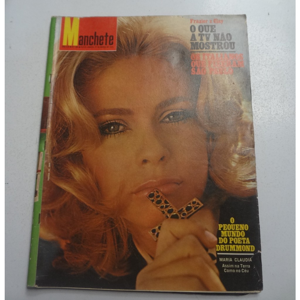 Revista Manchete Nº 988 Ano 1971